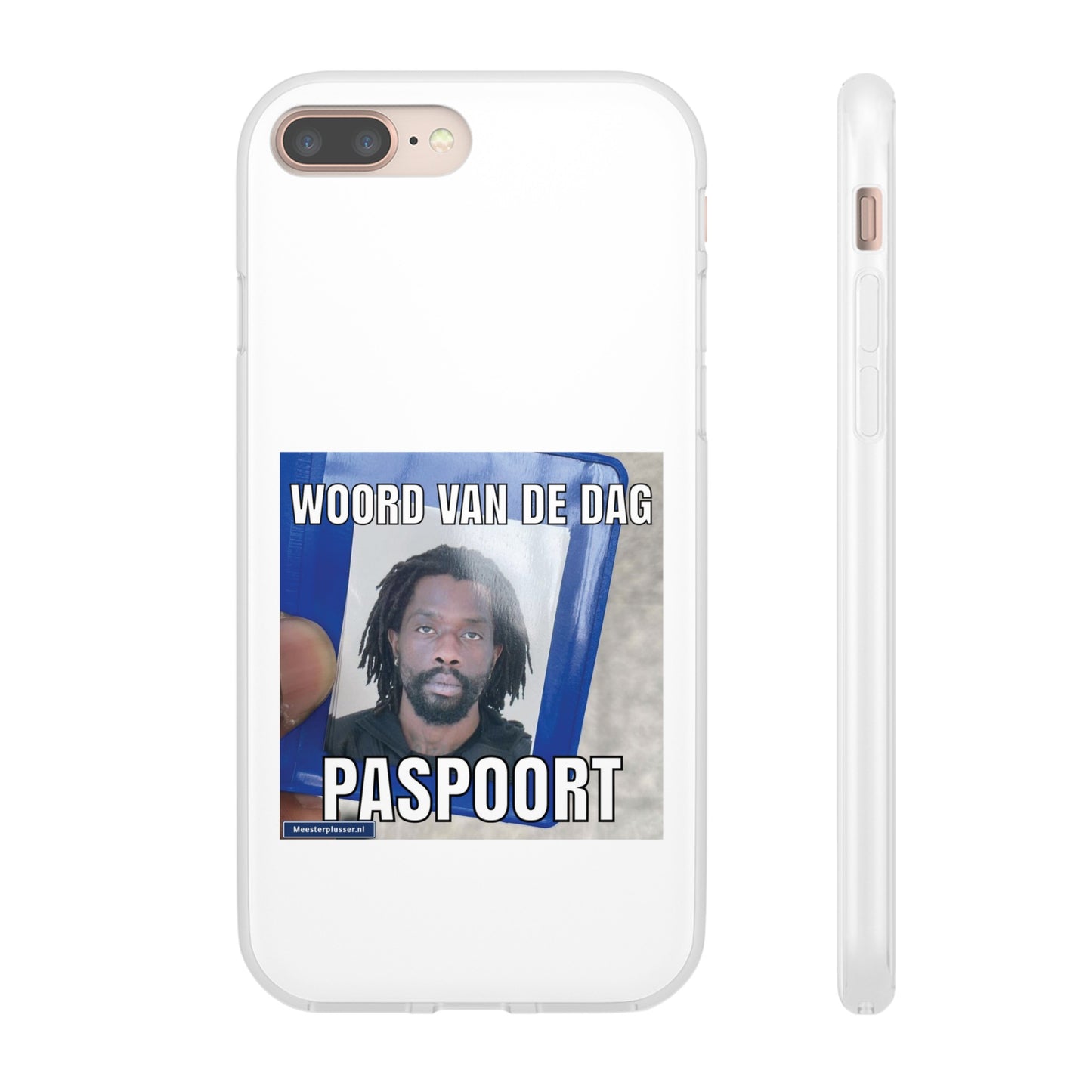 Word of the day 'Paspoort' telefoonhoesje
