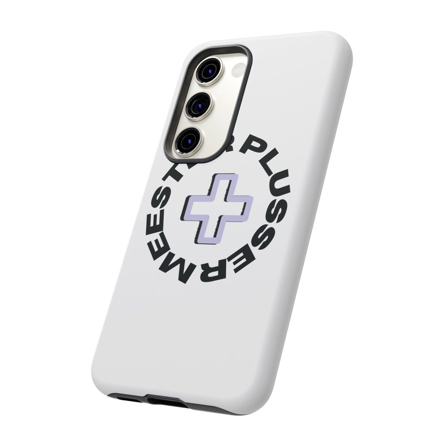 Meesterplusser logo telefoon case