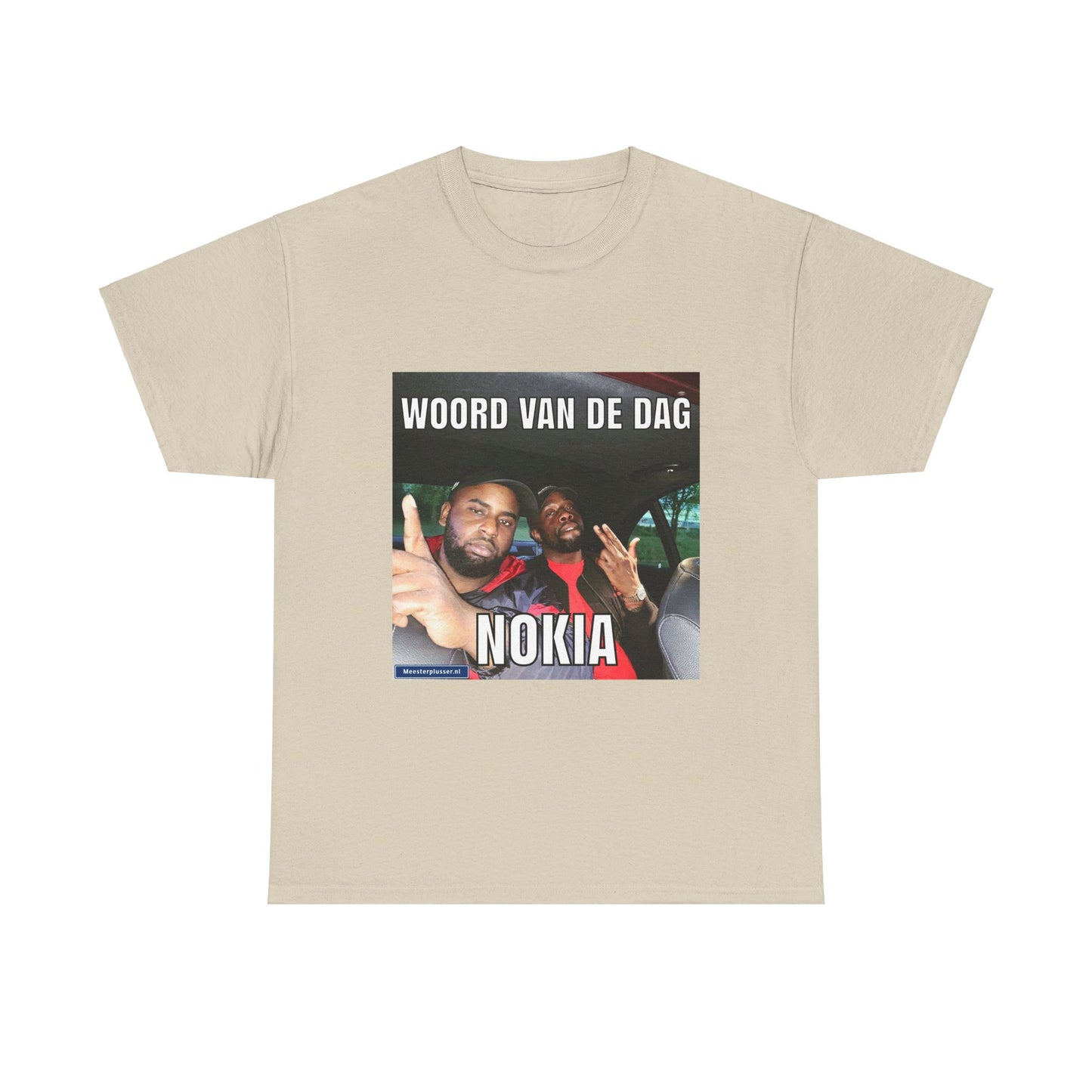 ''Nokia'' Word of the day T-shirt - Meesterplusser.nl