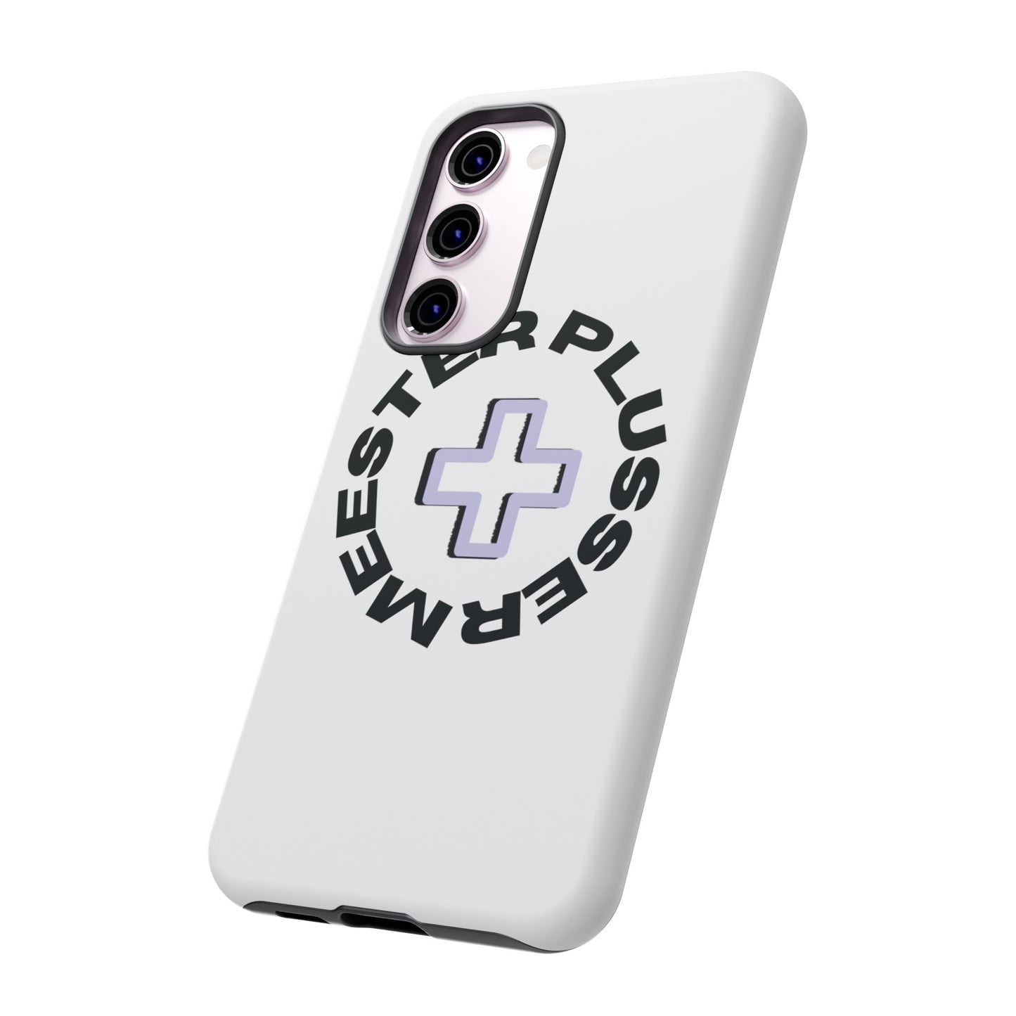 Meesterplusser logo telefoon case