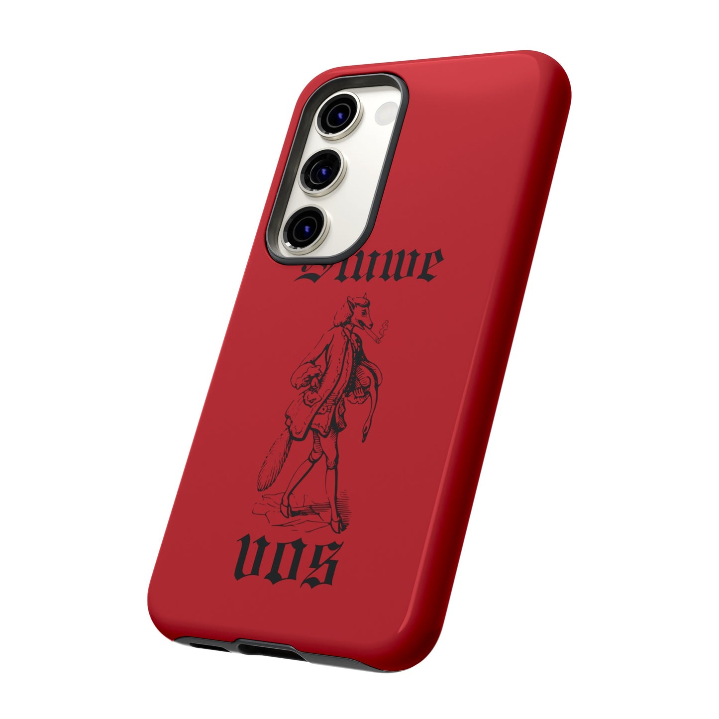 Meesterplusser Sluwe vos telefoon case