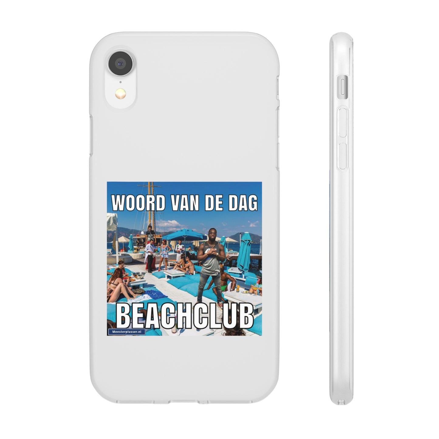 Word of the day 'Beachclub' telefoonhoesje
