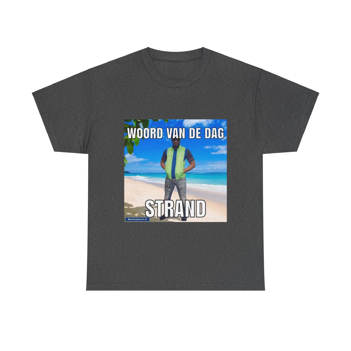 ''Strand'' Word of the day T-shirt - Meesterplusser.nl