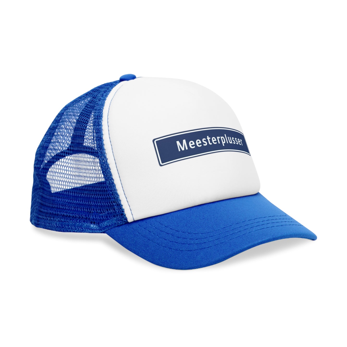 Meesterplusser box logo Mesh Cap - Meesterplusser.nl