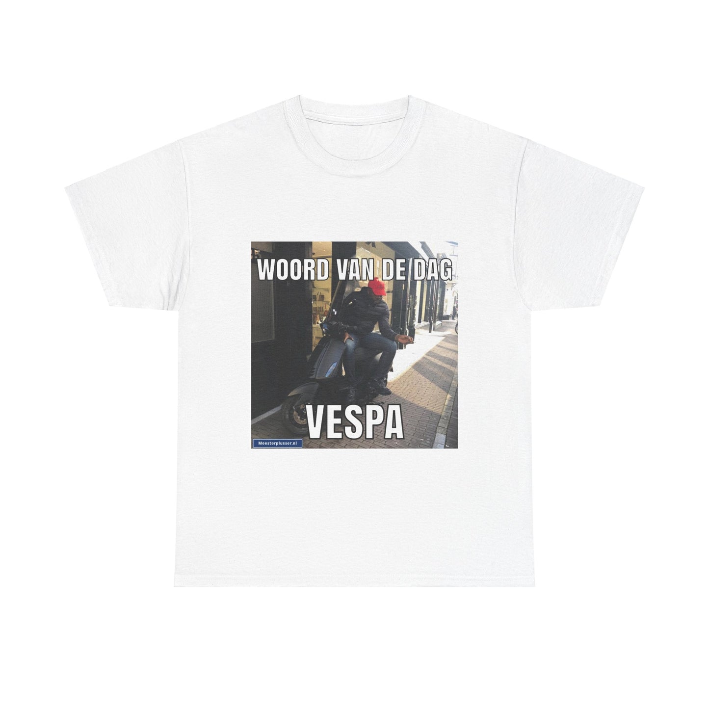 ''Vespa'' Word of the day T-shirt - Meesterplusser.nl