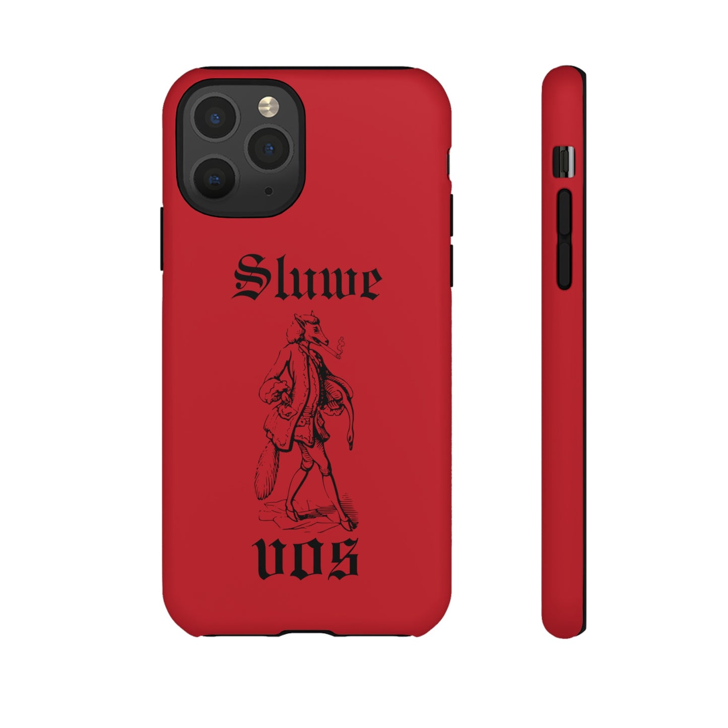 Meesterplusser Sluwe vos telefoon case