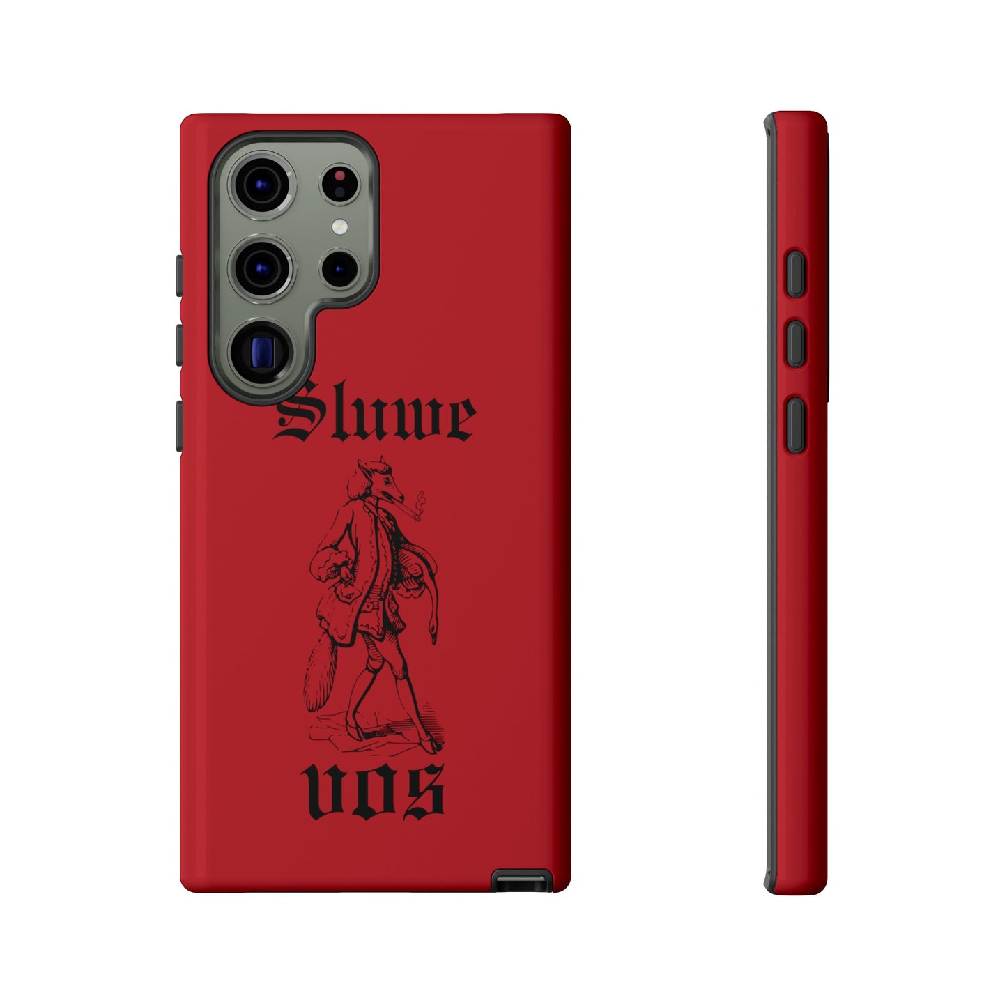 Meesterplusser Sluwe vos telefoon case