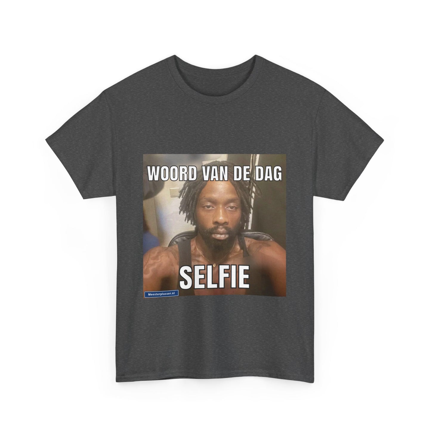 ''Selfie'' Word of the day T-shirt - Meesterplusser.nl