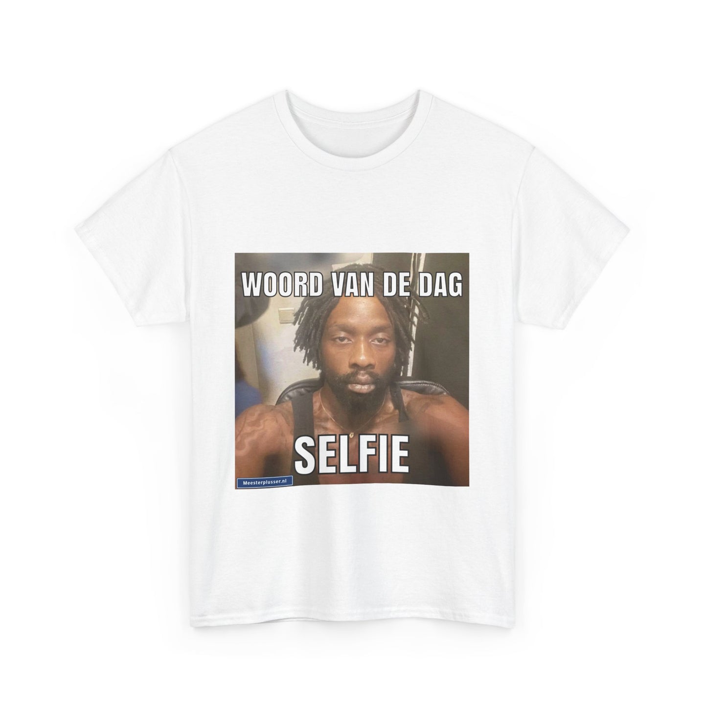 ''Selfie'' Word of the day T-shirt - Meesterplusser.nl