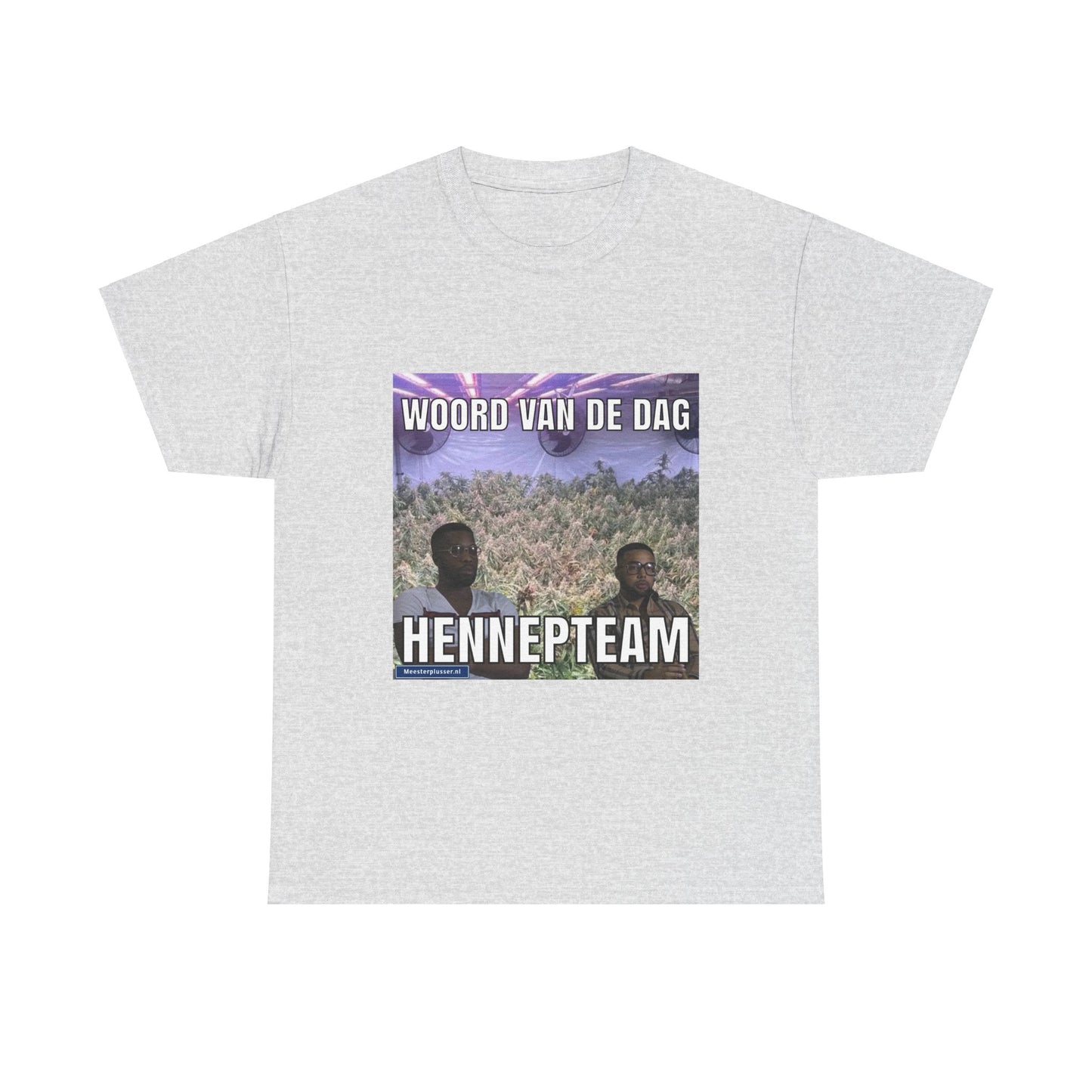 ''HennepTeam'' Word of the day T-shirt - Meesterplusser.nl