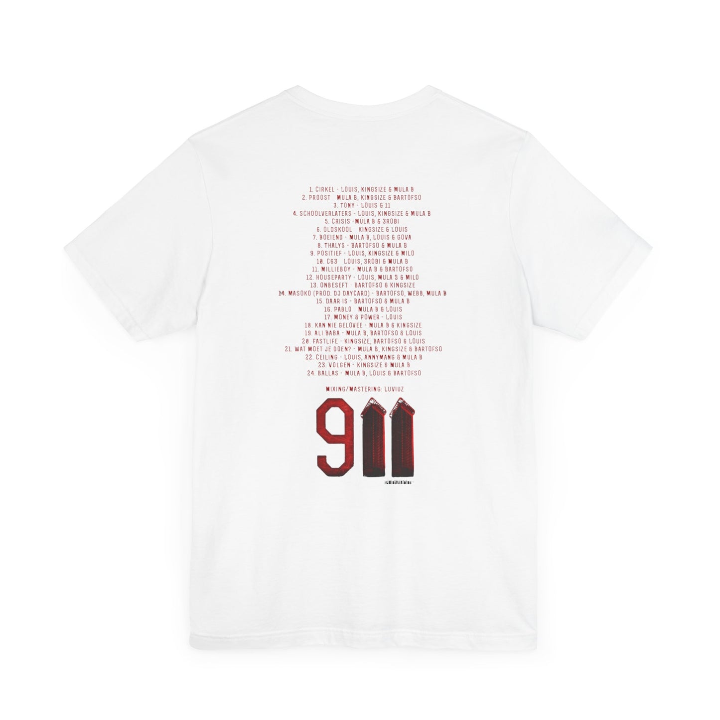 NegenElf Survivors Album T-shirt - Meesterplusser.nl