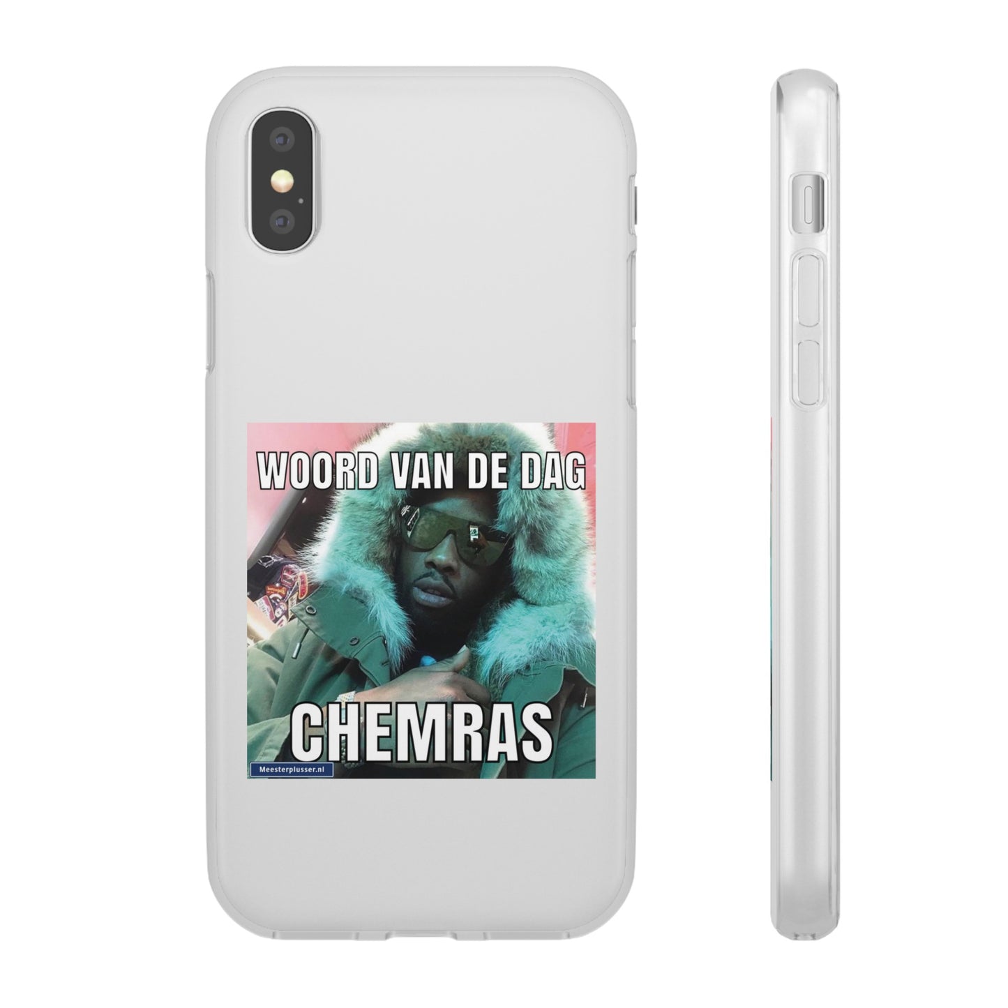 Word of the day 'Chemras' telefoonhoesje