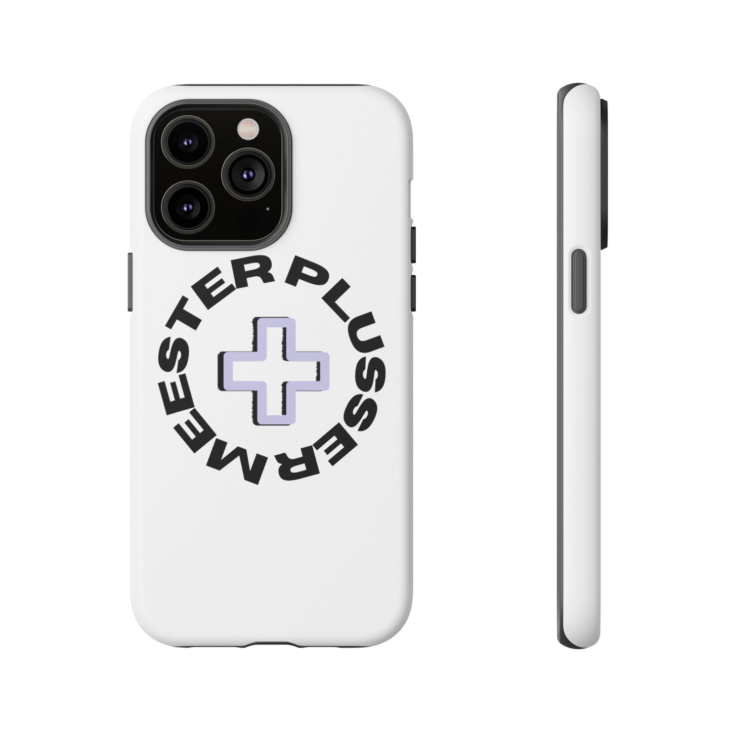 Meesterplusser logo telefoon case