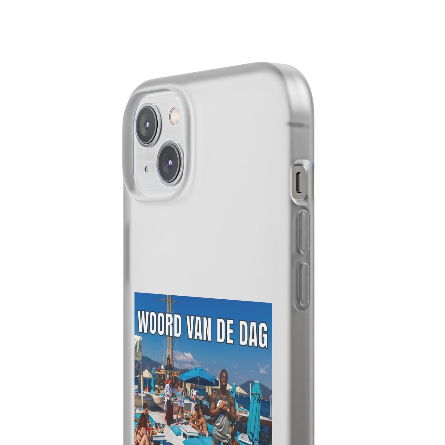 Word of the day 'Beachclub' telefoonhoesje