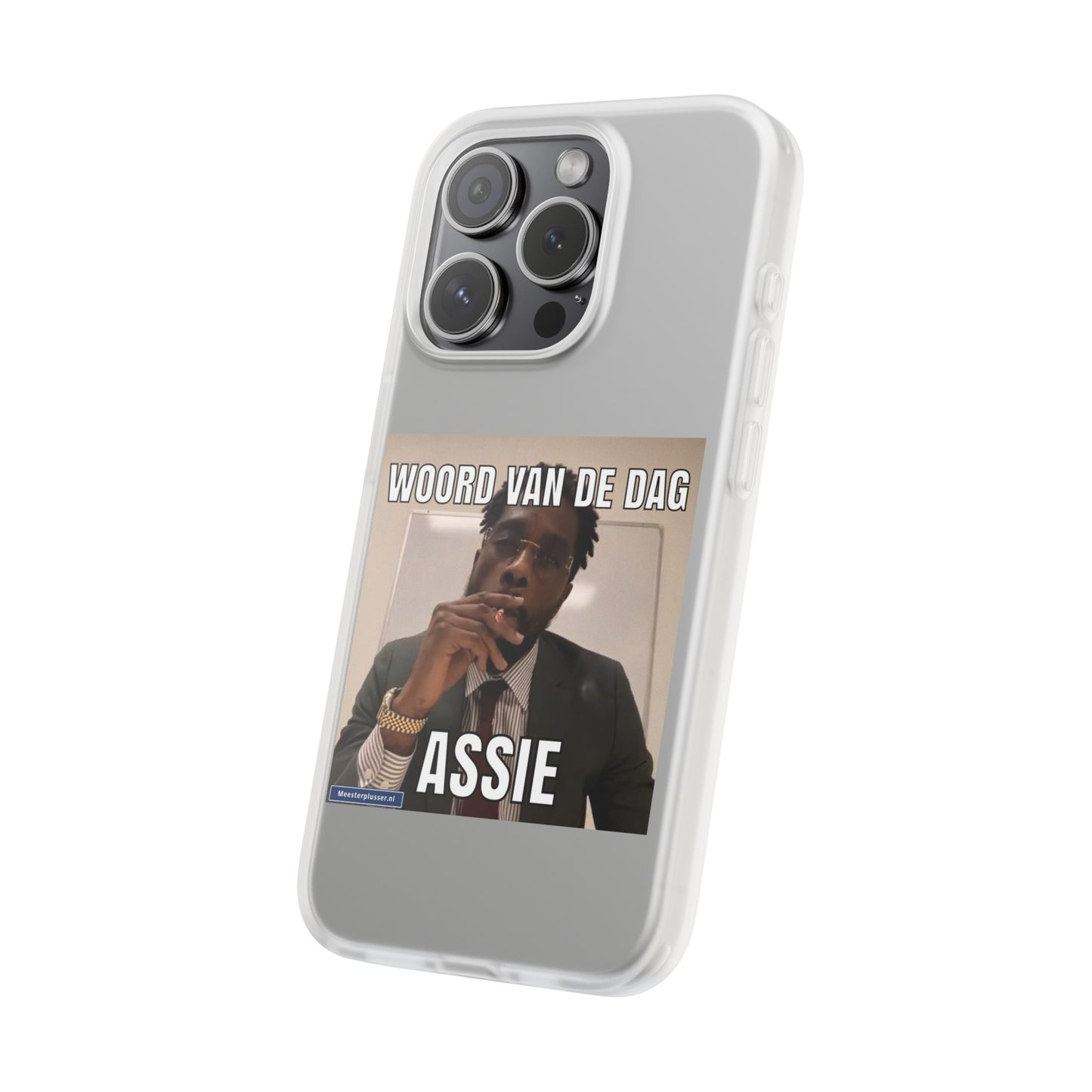 Word of the day 'Assie' telefoonhoesje