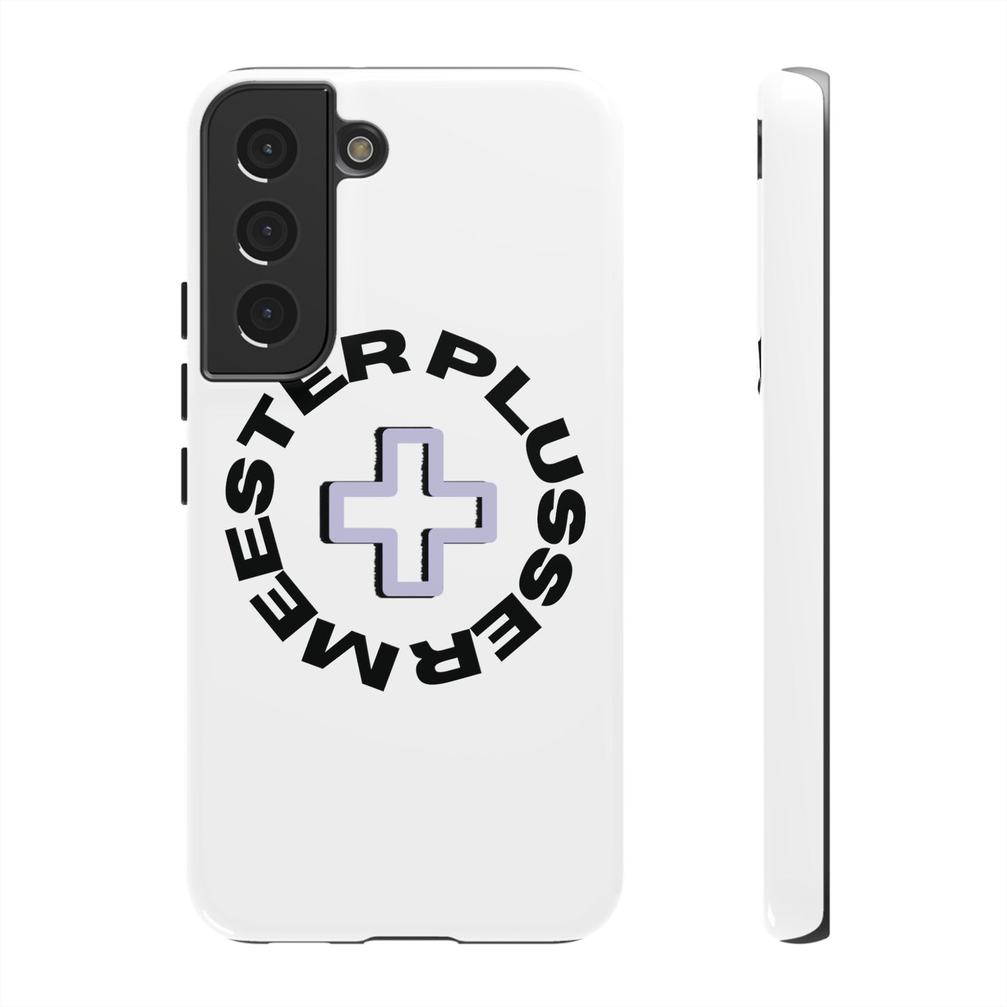 Meesterplusser logo telefoon case
