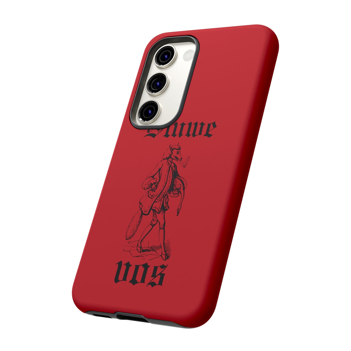 Meesterplusser Sluwe vos telefoon case