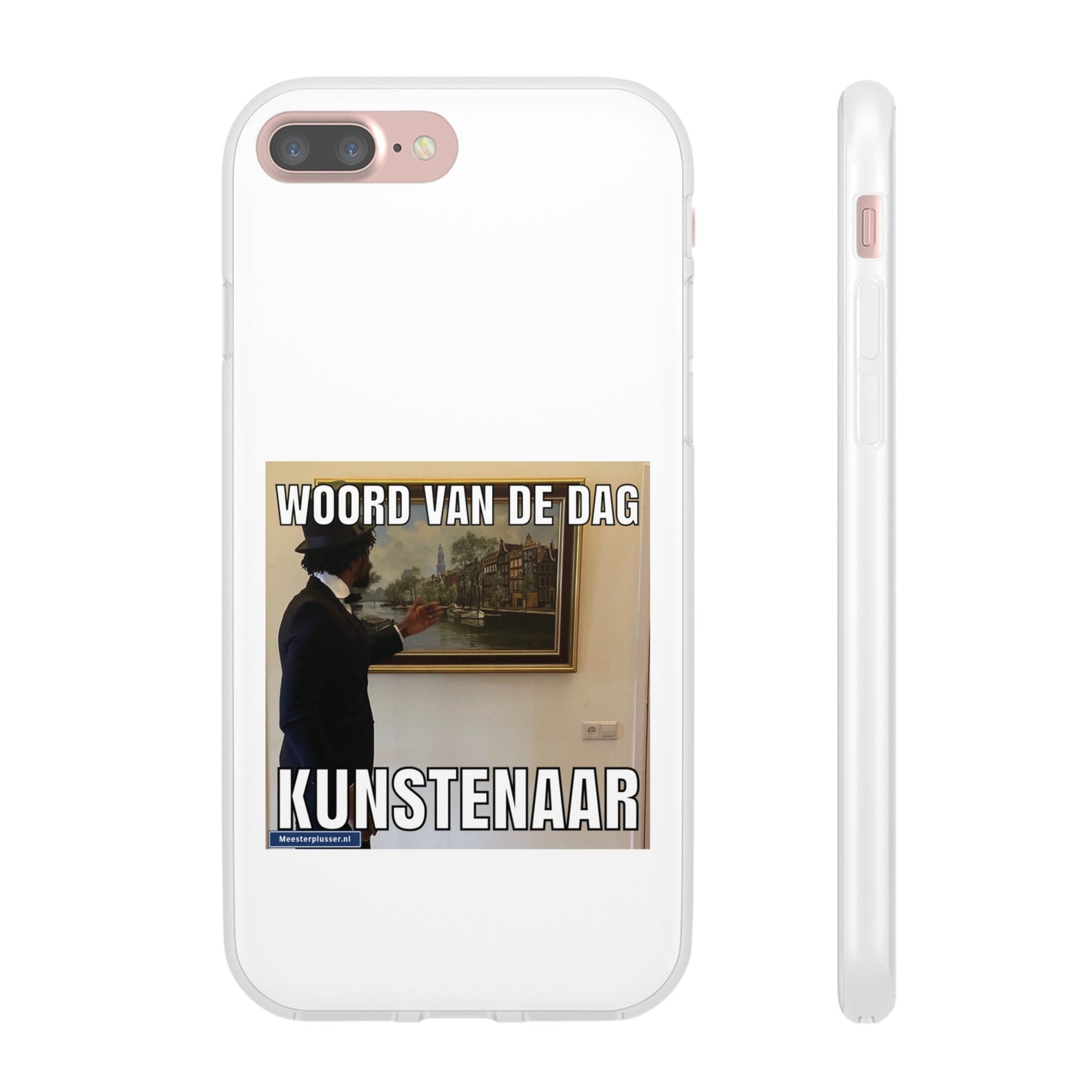 Word of the day 'Kunstenaar' telefoonhoesje