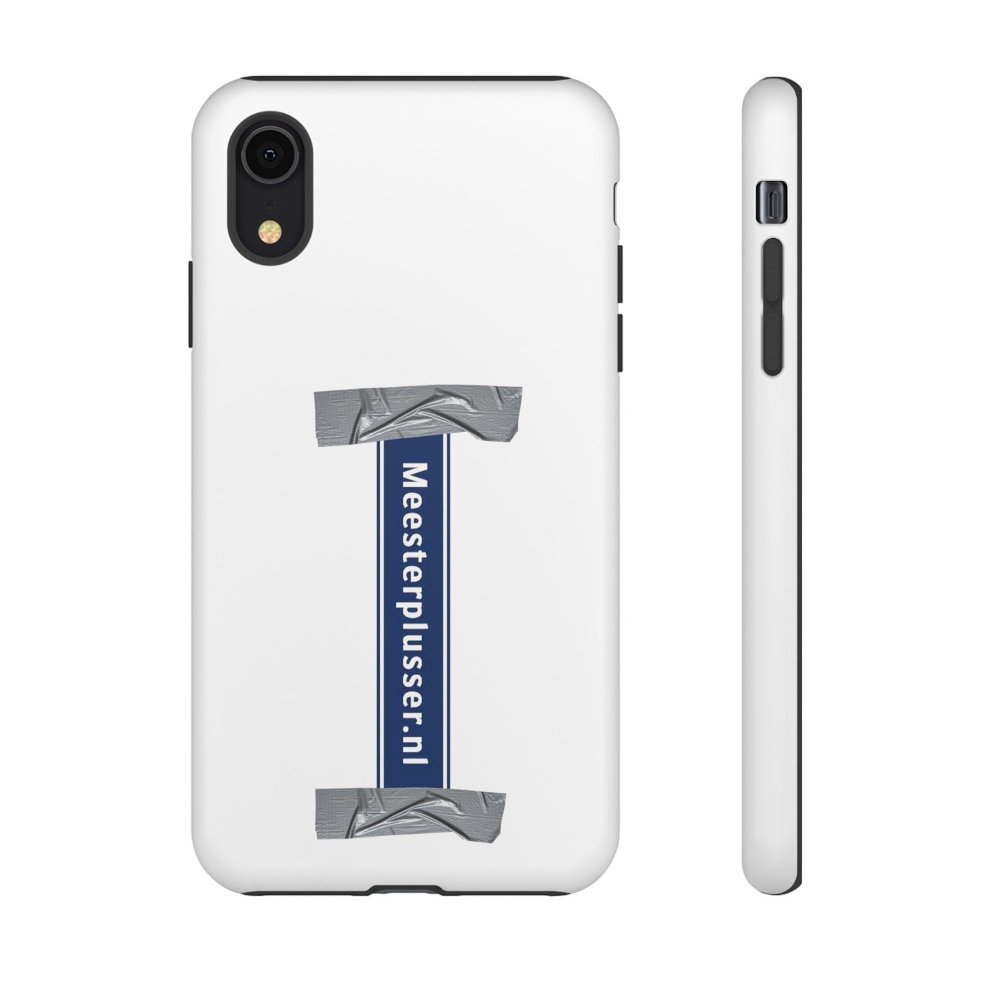 Meesterplusser straatbordlogo telefoon case