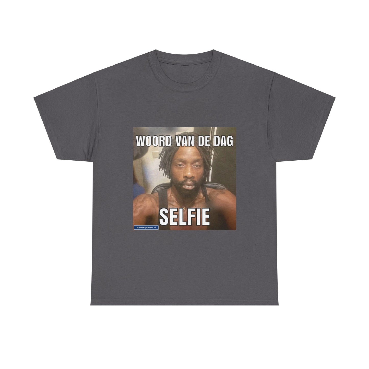 ''Selfie'' Word of the day T-shirt - Meesterplusser.nl