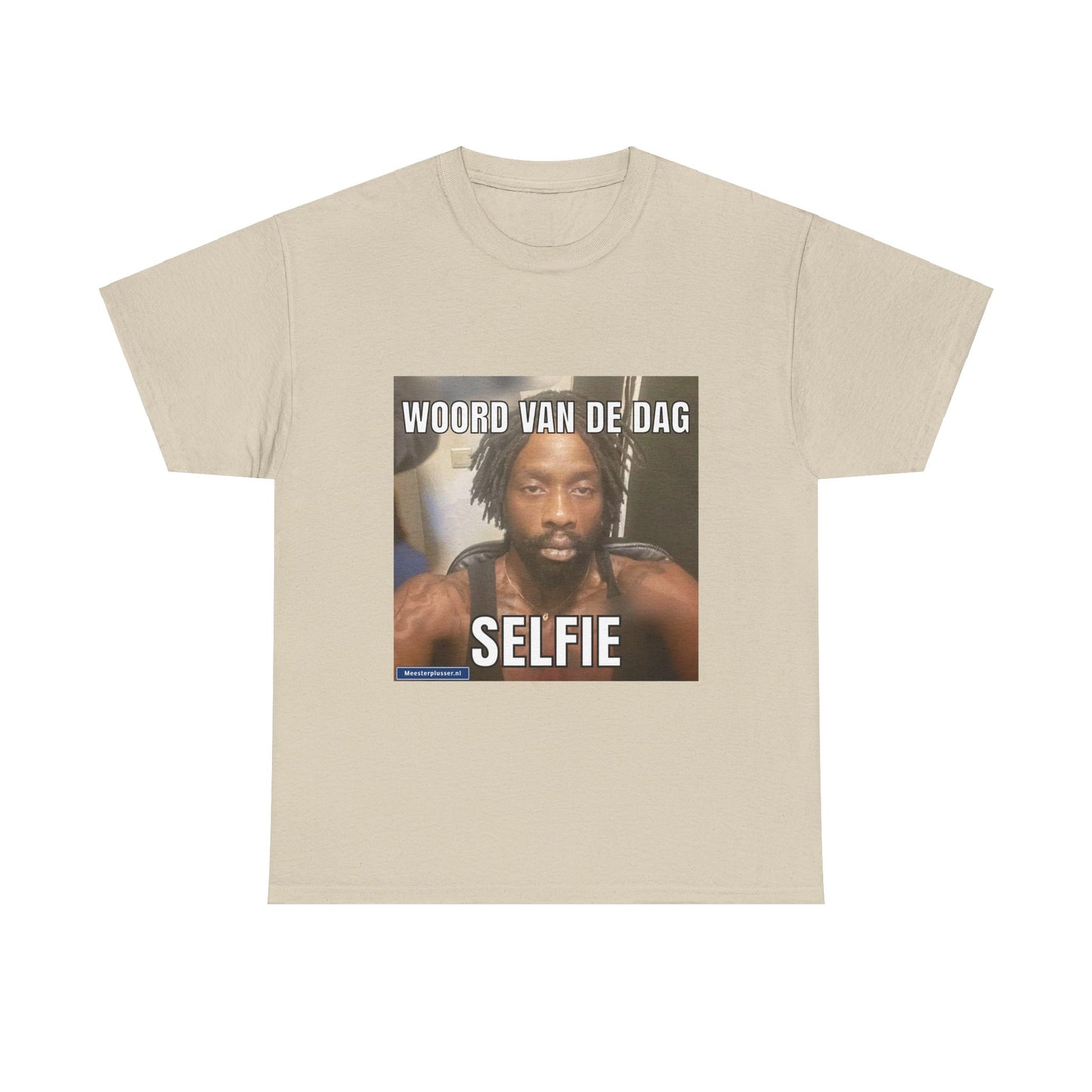 ''Selfie'' Word of the day T-shirt - Meesterplusser.nl