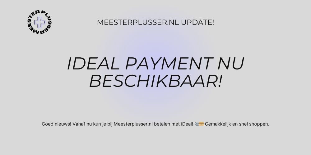 Nieuwsupdate: Meesterplusser.nl Introduceert iDeal als Betaalmethode!