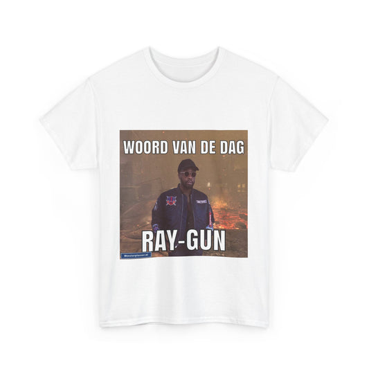 T-Shirt „Ray Gun“ mit Wort des Tages 