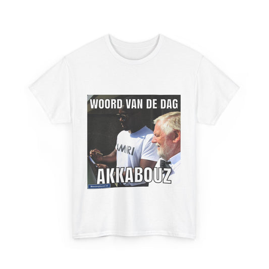 T-Shirt „Akkabouz“ mit Wort des Tages 