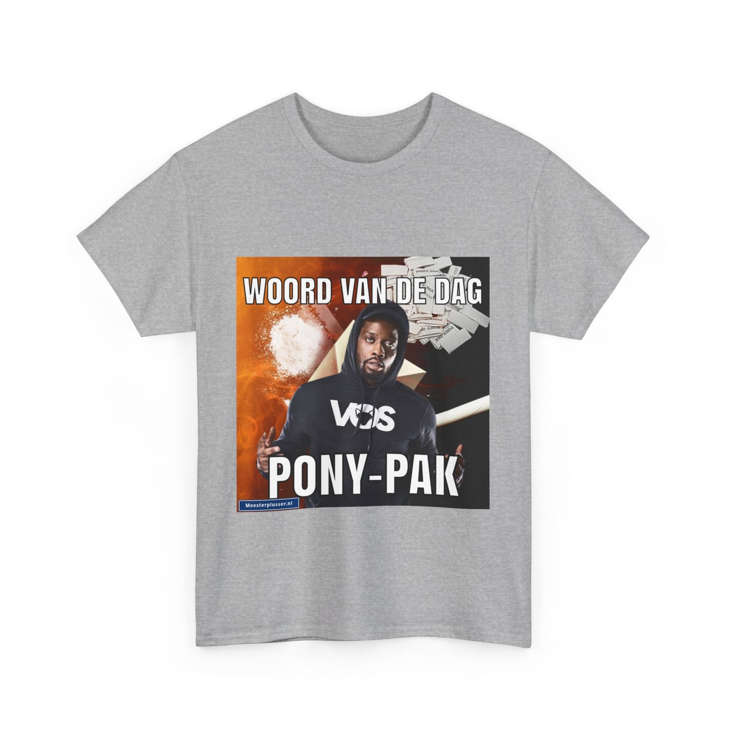 „Pony-Anzug“-Wort des Tages-T-Shirt 