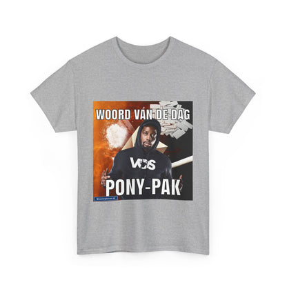 „Pony-Anzug“-Wort des Tages-T-Shirt 