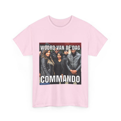 „Commando“ Wort des Tages T-Shirt 