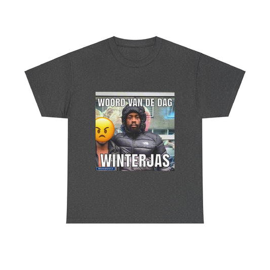 T-Shirt „Wintermantel“ mit Wort des Tages 