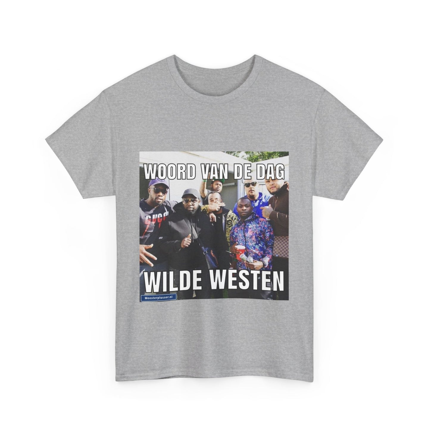 T-Shirt „Wilder Westen“ mit dem Wort des Tages 