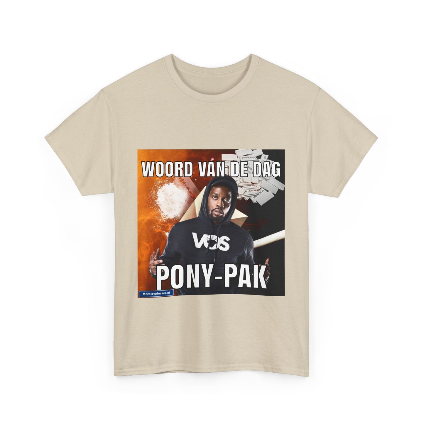 „Pony-Anzug“-Wort des Tages-T-Shirt 