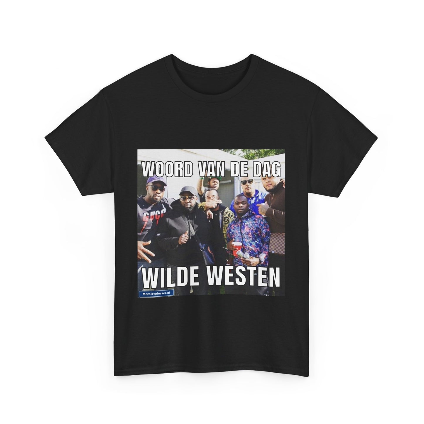 T-Shirt „Wilder Westen“ mit dem Wort des Tages 