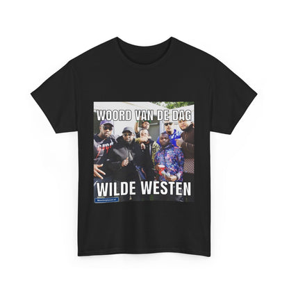 T-Shirt „Wilder Westen“ mit dem Wort des Tages 