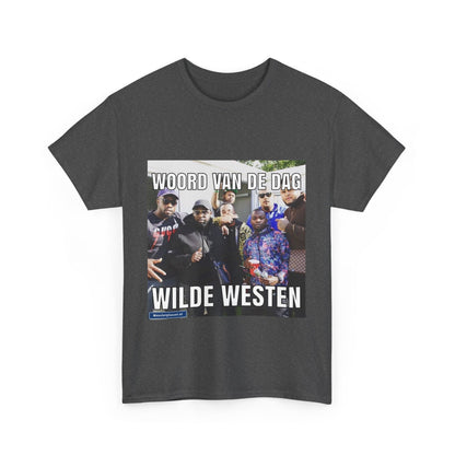 T-Shirt „Wilder Westen“ mit dem Wort des Tages 