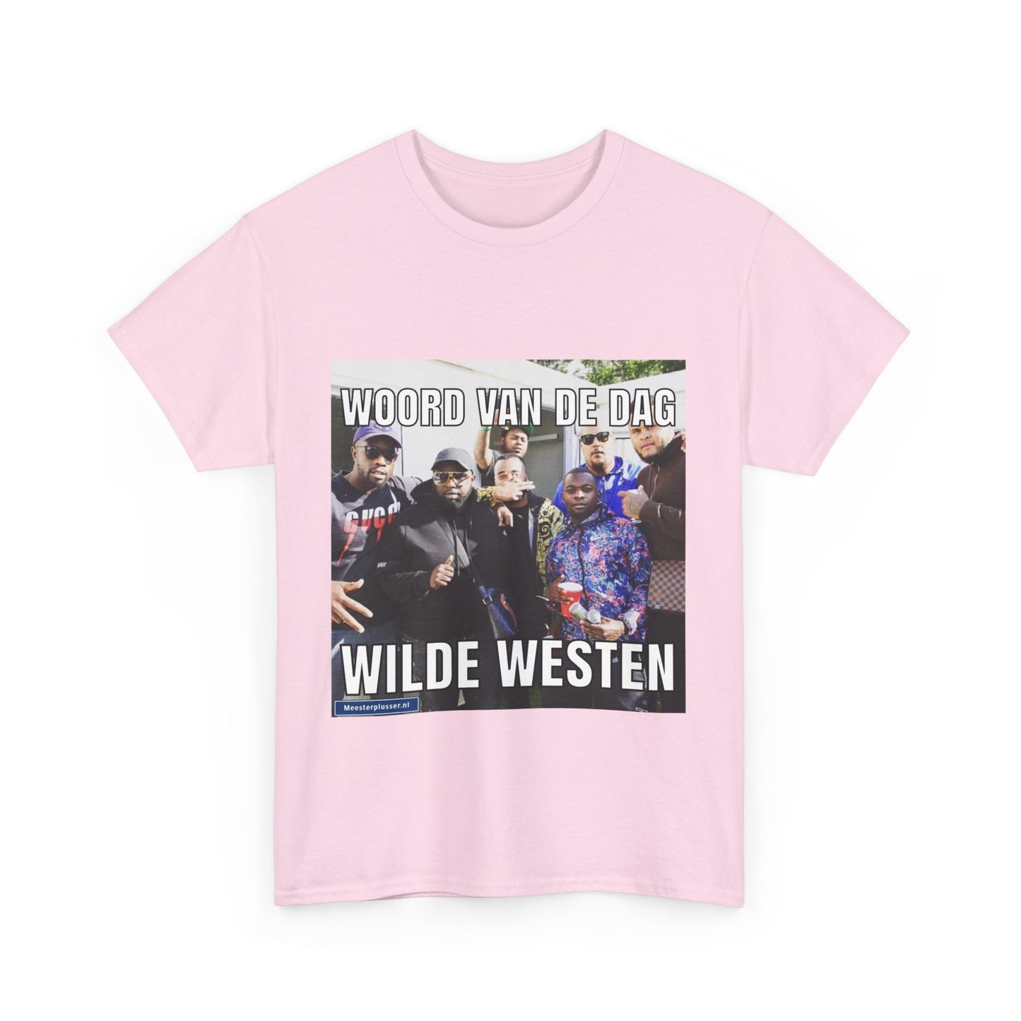 T-Shirt „Wilder Westen“ mit dem Wort des Tages 