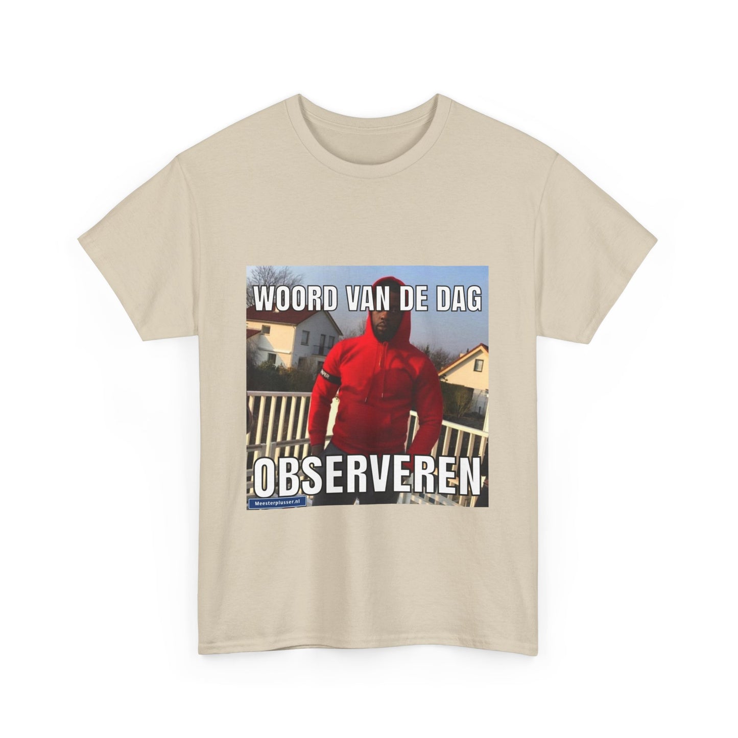 ''Observeren'' Word of the day T-shirt