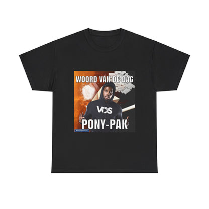 „Pony-Anzug“-Wort des Tages-T-Shirt 