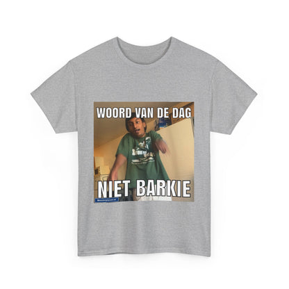 ''niet 100'' Word of the day T-shirt Custom print