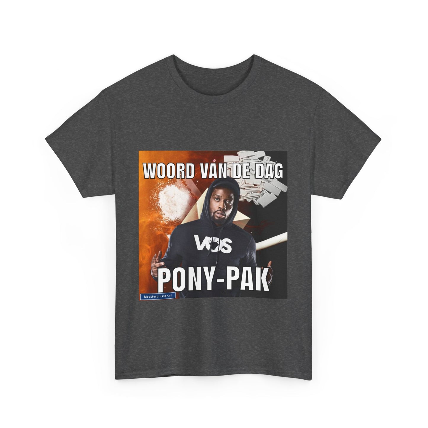 „Pony-Anzug“-Wort des Tages-T-Shirt 