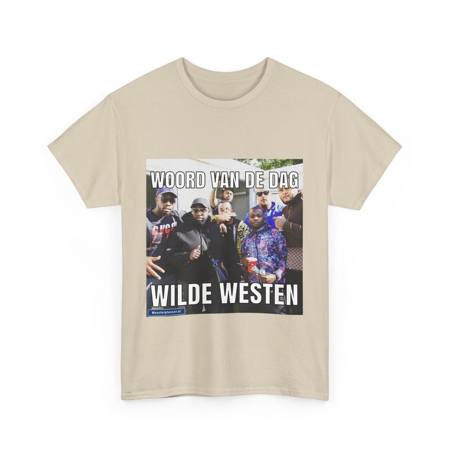 T-Shirt „Wilder Westen“ mit dem Wort des Tages 