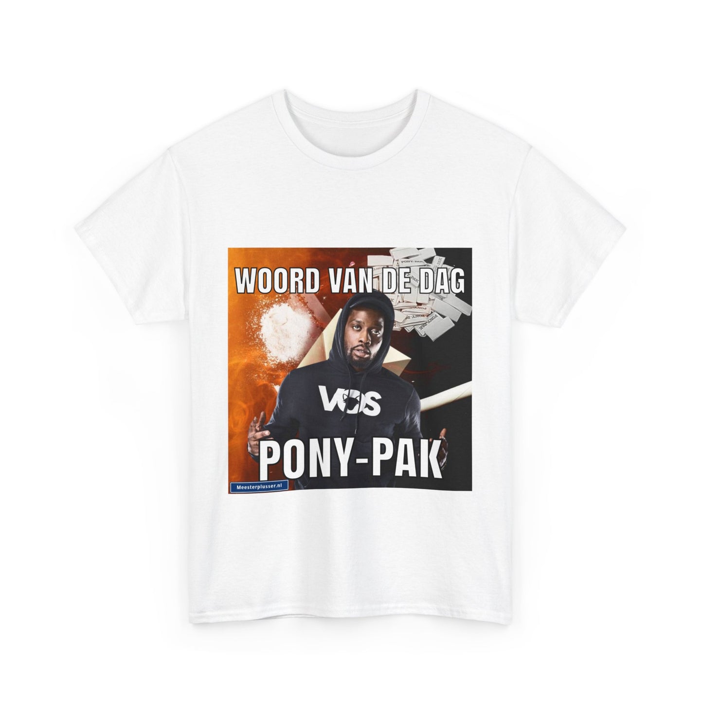 „Pony-Anzug“-Wort des Tages-T-Shirt 