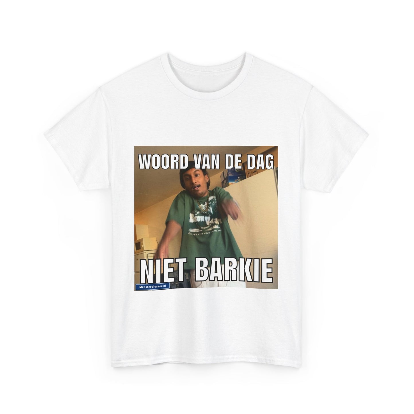 ''niet 100'' Word of the day T-shirt Custom print