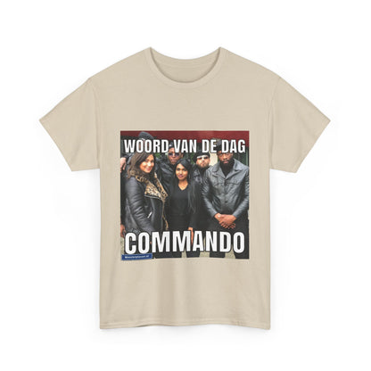 „Commando“ Wort des Tages T-Shirt 