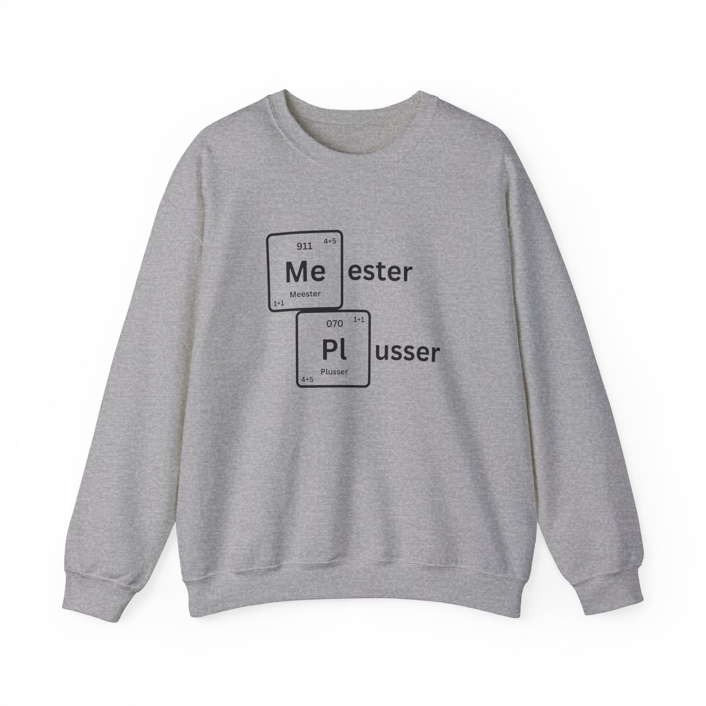 Meesterplusser crewneck - Meesterplusser.nl