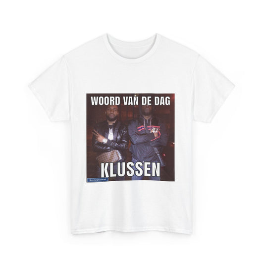 ''Klussen'' Word of the day T-shirt - Meesterplusser.nl