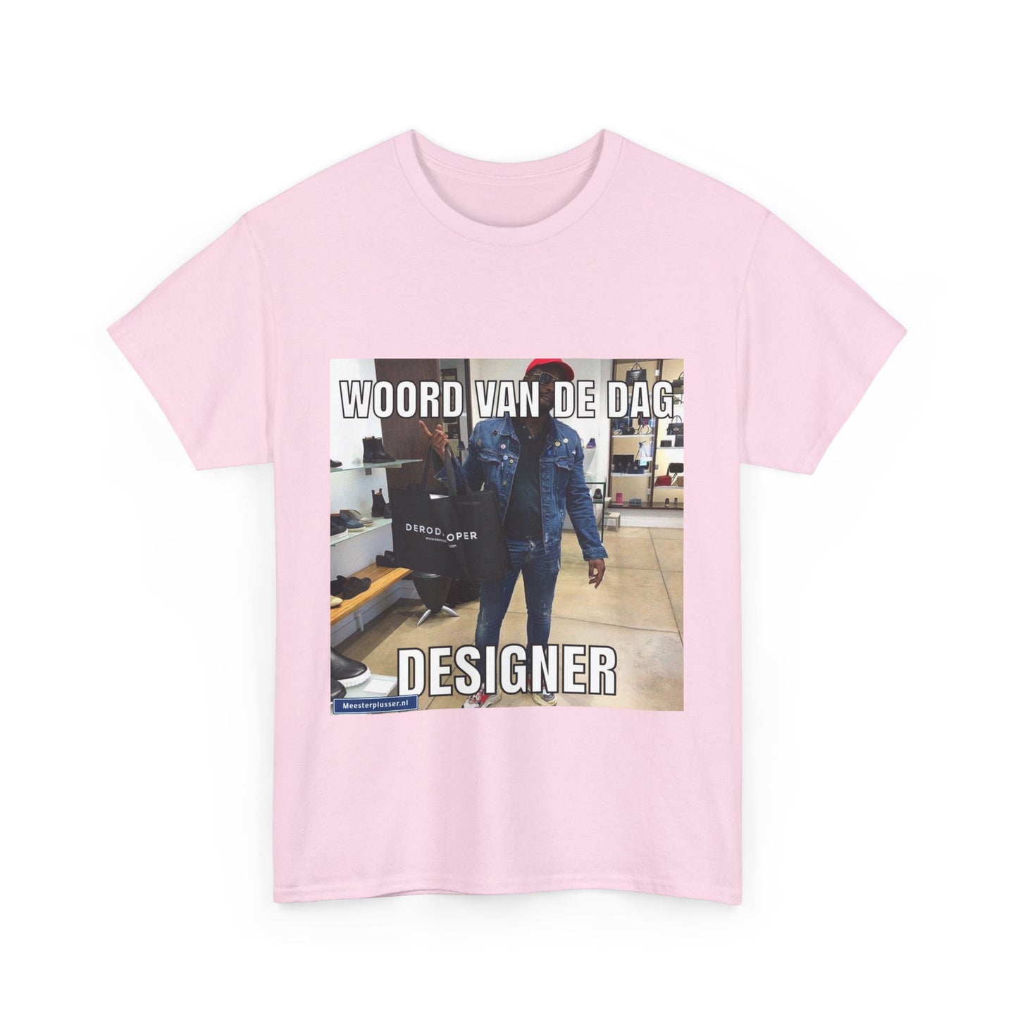 „Designer“-Wort des Tages-T-Shirt 