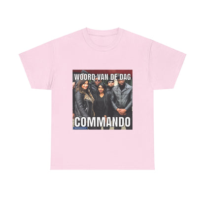 „Commando“ Wort des Tages T-Shirt 